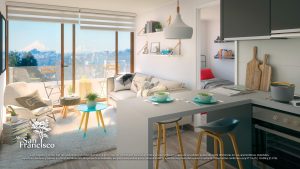 Interiores Edificio Alto San Francisco